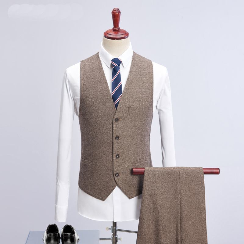 Menns Dress Tredelt Slim Fit Ungdom Mote Hot Salg Menn Dresser